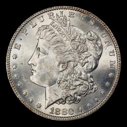 1880-o Morgan Dollar $1 ms64+ SEGS