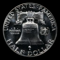 1956 Ty I Proof Franklin Half Dollar TOP POP! 50c pr69 SEGS