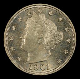 1901 Proof Liberty Nickel 5c pr67 SEGS