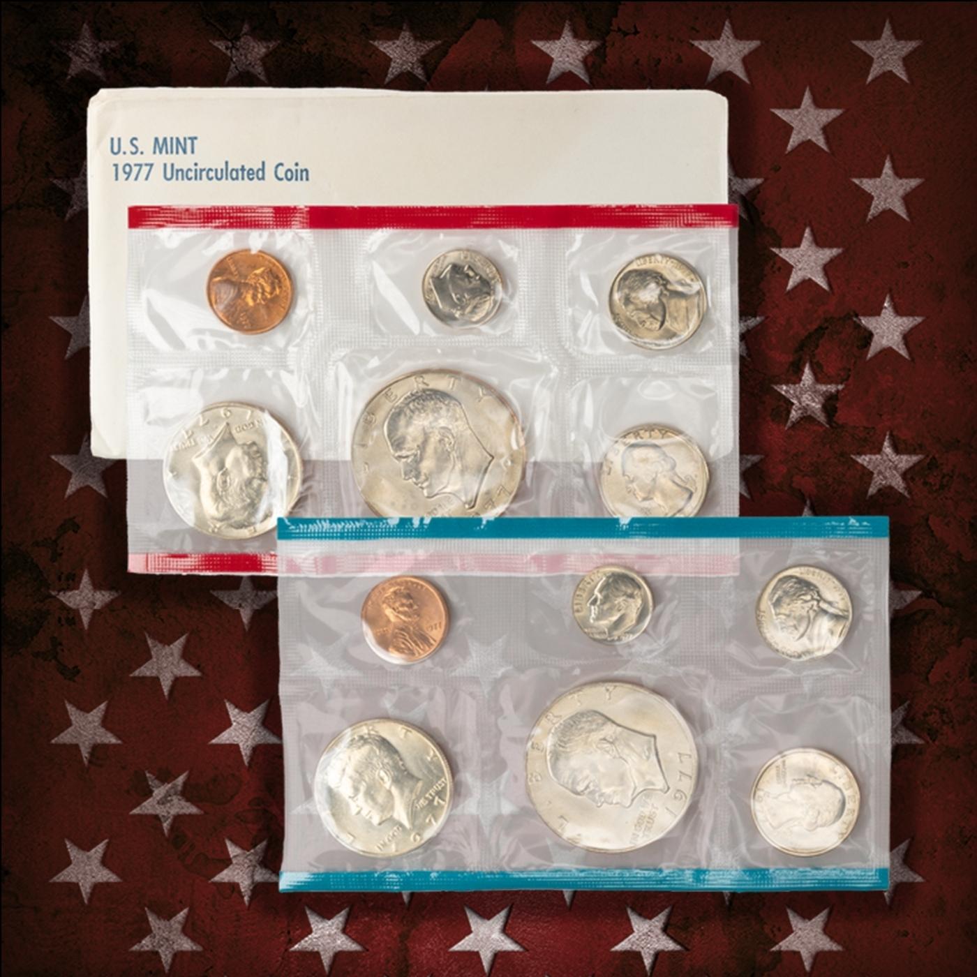 1968-2008 40 Years Mint Set Run - 533 Coins, 41 Complete Sets