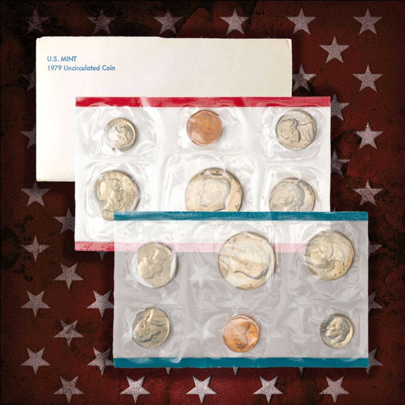 1968-2008 40 Years Mint Set Run - 533 Coins, 41 Complete Sets