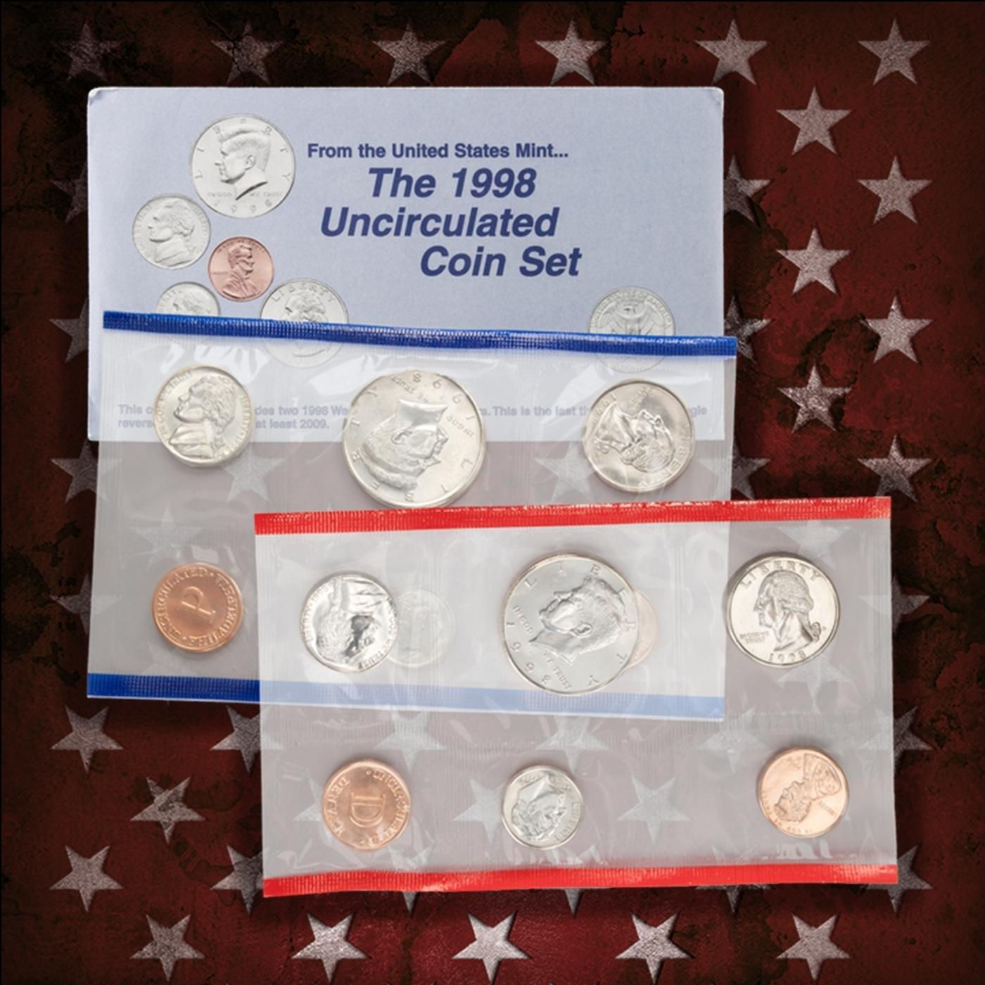 1968-2008 40 Years Mint Set Run - 533 Coins, 41 Complete Sets