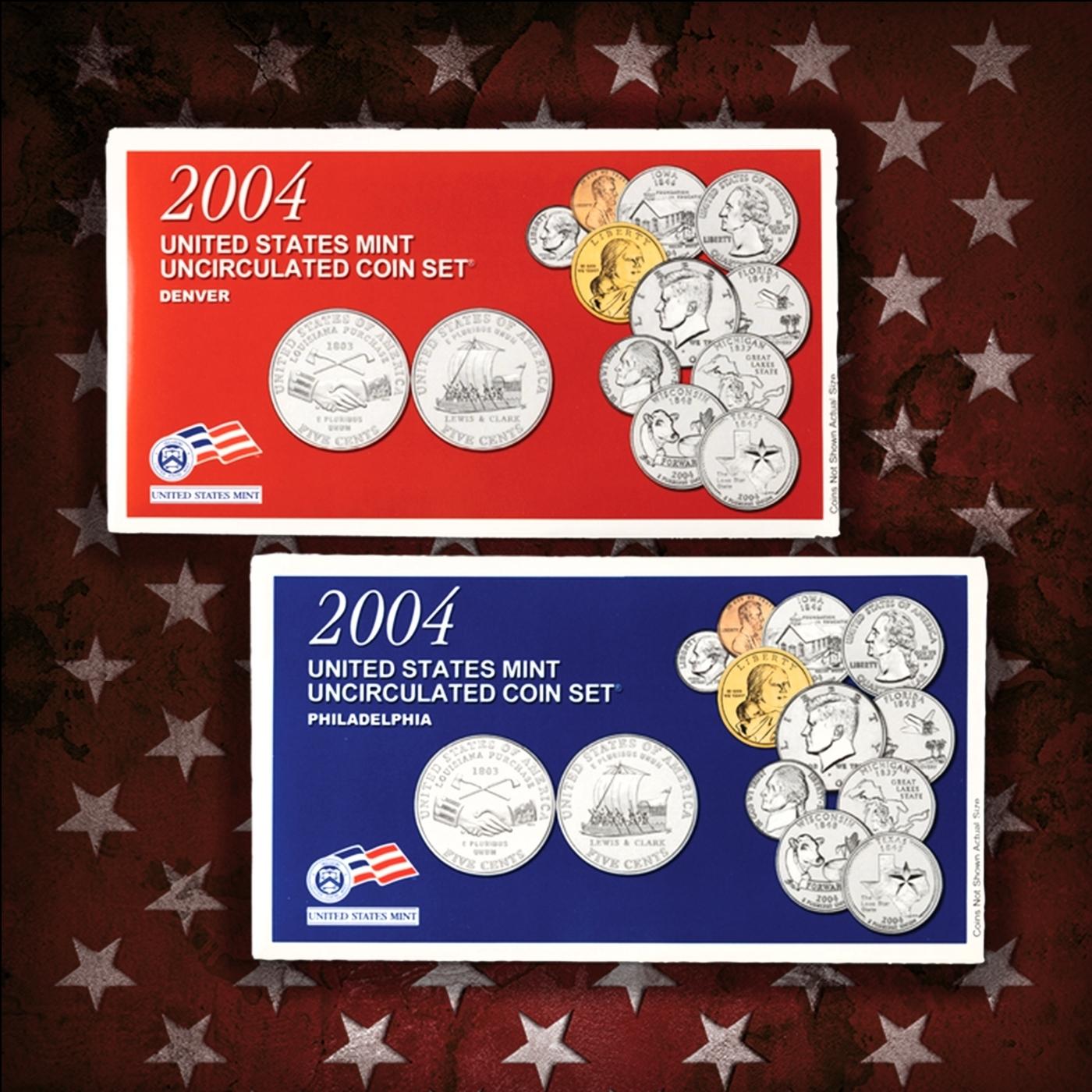 1968-2008 40 Years Mint Set Run - 533 Coins, 41 Complete Sets