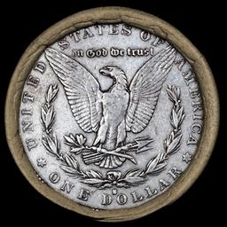 OA- 10 Circ Morgan/Peace Silver Dollar Roll SEARS 1921 Peace/Morgan 'S' Rev Ends