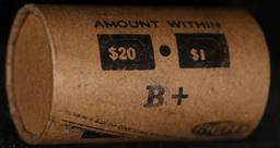 DS- 20 Coin GIMBLES Roll Circ Peace Dollar B+