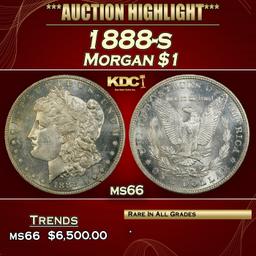 1888-s Morgan Dollar $1 ms66 SEGS