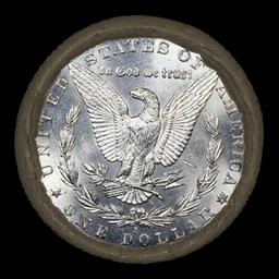 RR- 20 Uncirculated Morgan Silver Dollars $1 SEARS Roll 1892/'S' Rev Ends