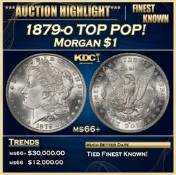 1879-o Morgan Dollar TOP POP! $1 ms66+ SEGS