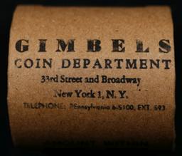 SO- UNC Silver Dollar GIMBLES Roll All Morgans 10 Coin B