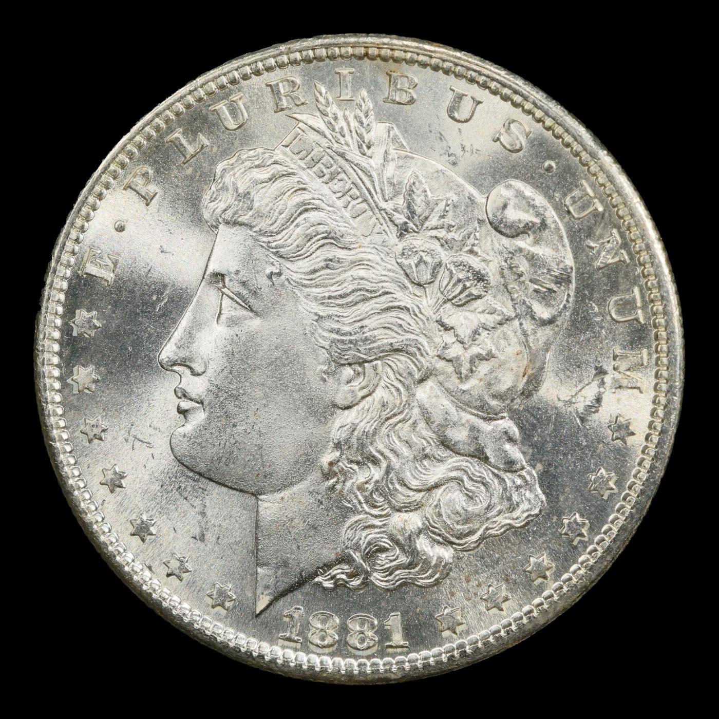 1881-s Morgan Dollar $1 ms67+ SEGS
