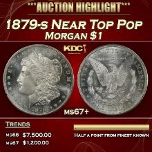 1879-s Morgan Dollar Near Top Pop $1 ms67+ SEGS