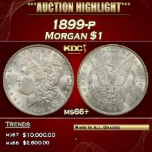 1899-p Morgan Dollar $1 ms66+ SEGS