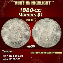 1880-cc Morgan Dollar $1 ms66+ SEGS
