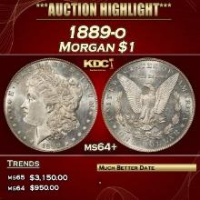 1889-o Morgan Dollar $1 ms64+ SEGS