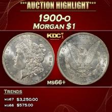 1900-o Morgan Dollar $1 ms66+ SEGS