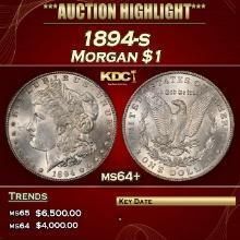 1894-s Morgan Dollar $1 ms64+ SEGS