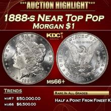 1888-s Morgan Dollar Near Top Pop $1 ms66+ SEGS