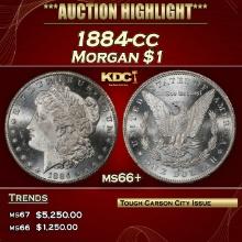 1884-cc Morgan Dollar $1 ms66+ SEGS