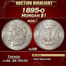 1895-o Morgan Dollar $1 au58 SEGS