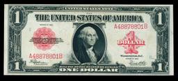 1923 $1 United States Note Grades Select AU Signatures Speelman/White