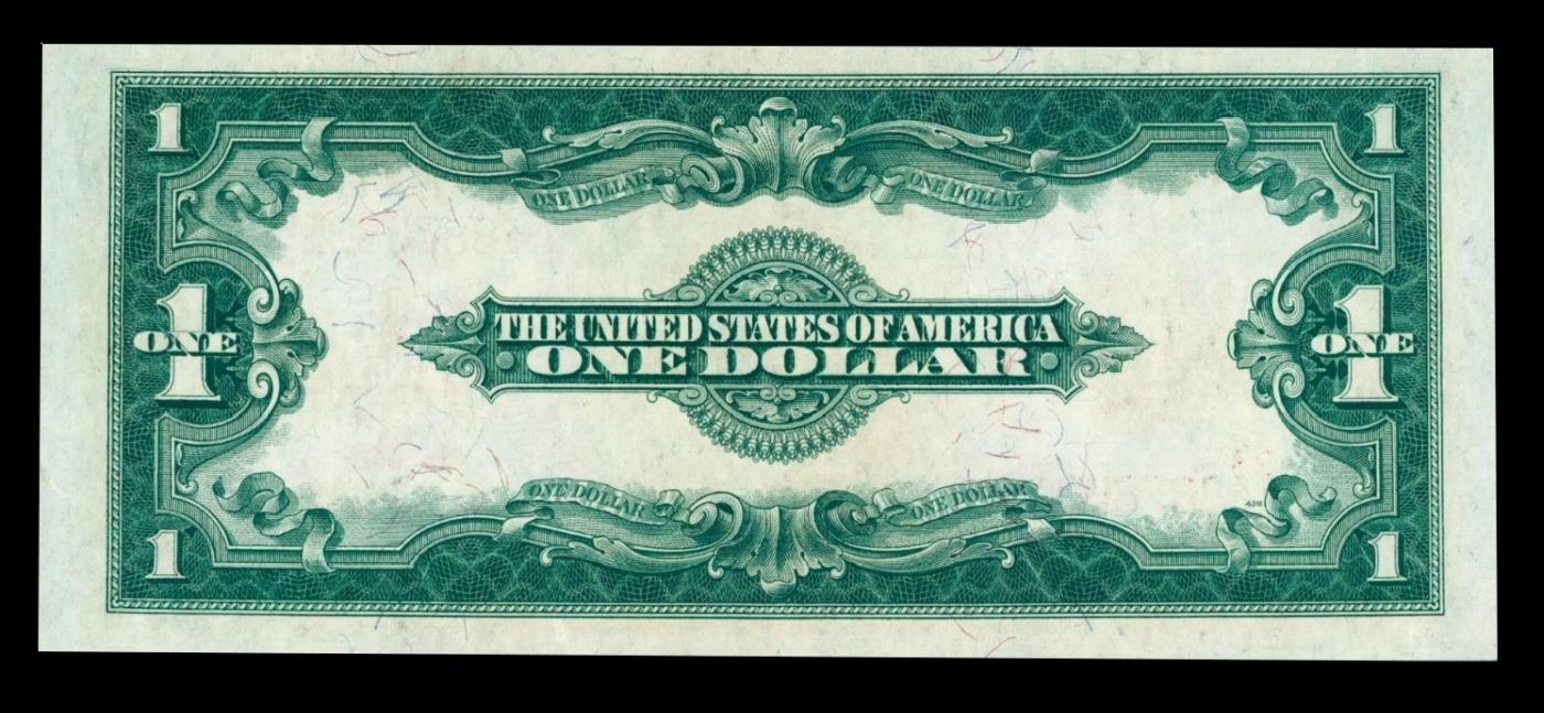 1923 $1 United States Note Grades Select AU Signatures Speelman/White