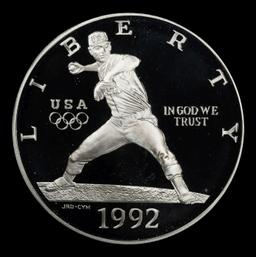 1992-s Olympic Proof Modern Commem Dollar $1 pr70 dcam SEGS