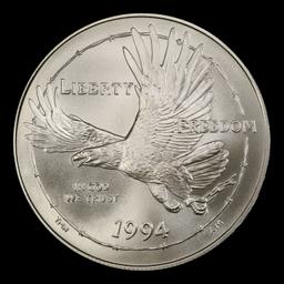 1994-w Prisoner of War Modern Commem Dollar $1 ms70 SEGS