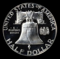 1958 Proof Franklin Half Dollar Near Top Pop! 50c pr68 DCAM SEGS