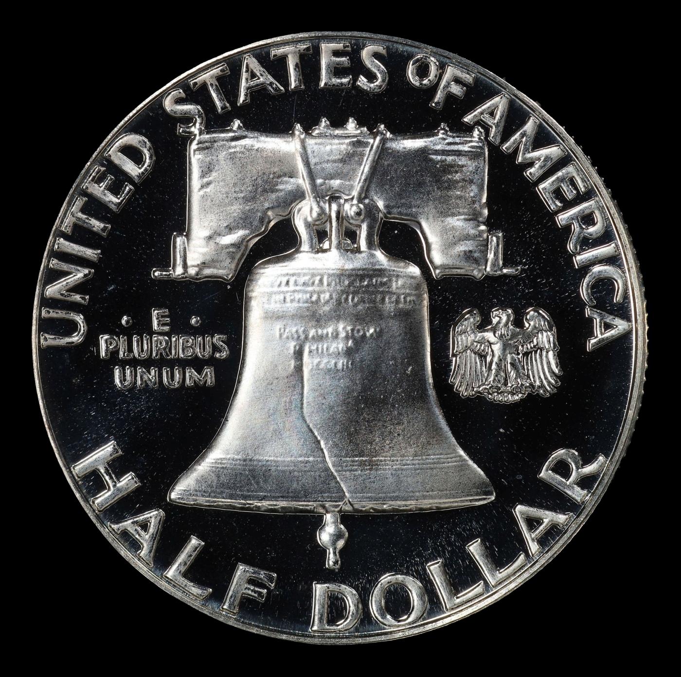 1958 Proof Franklin Half Dollar Near Top Pop! 50c pr68 DCAM SEGS