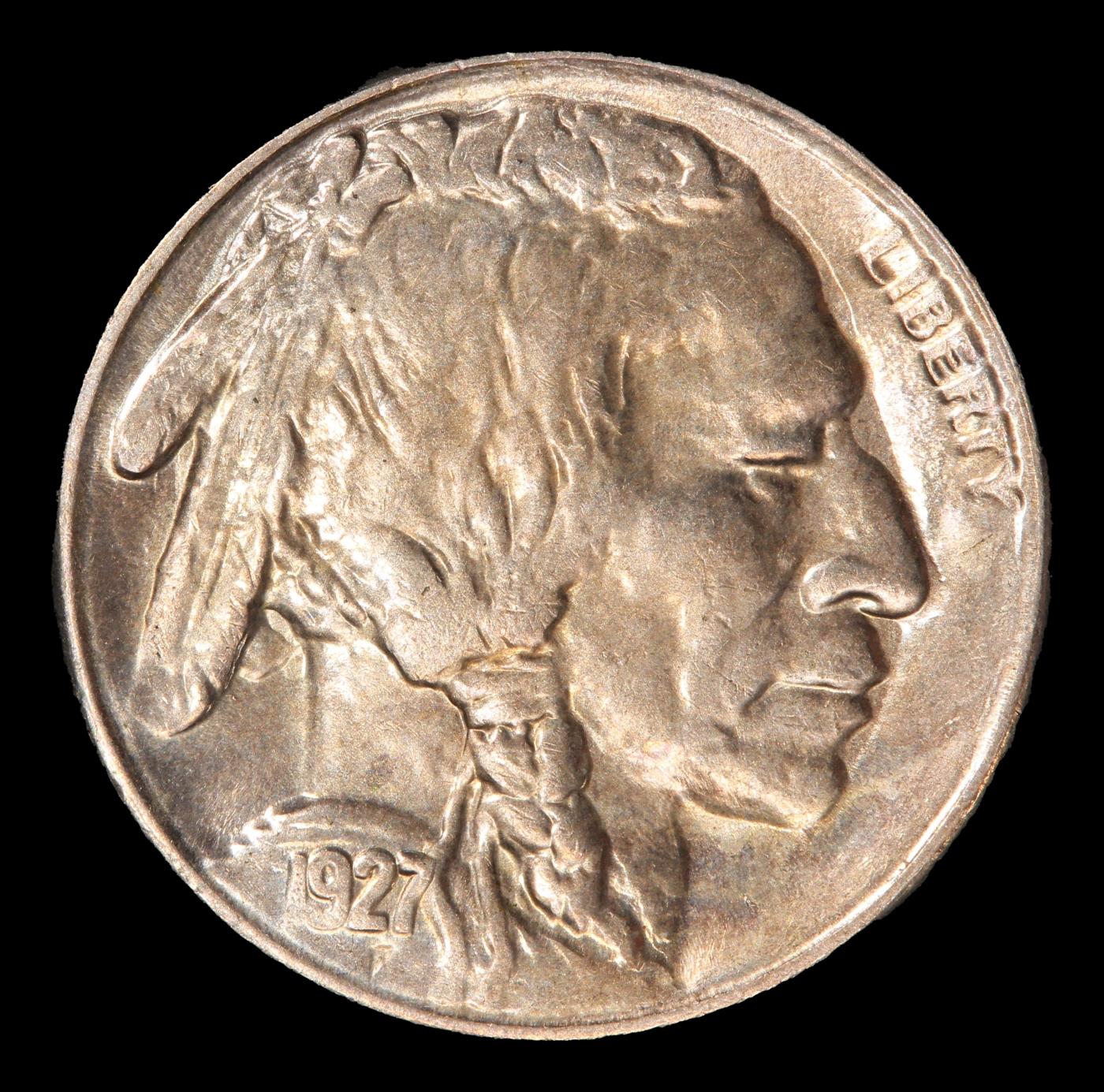 1927-s Buffalo Nickel 5c ms64 SEGS