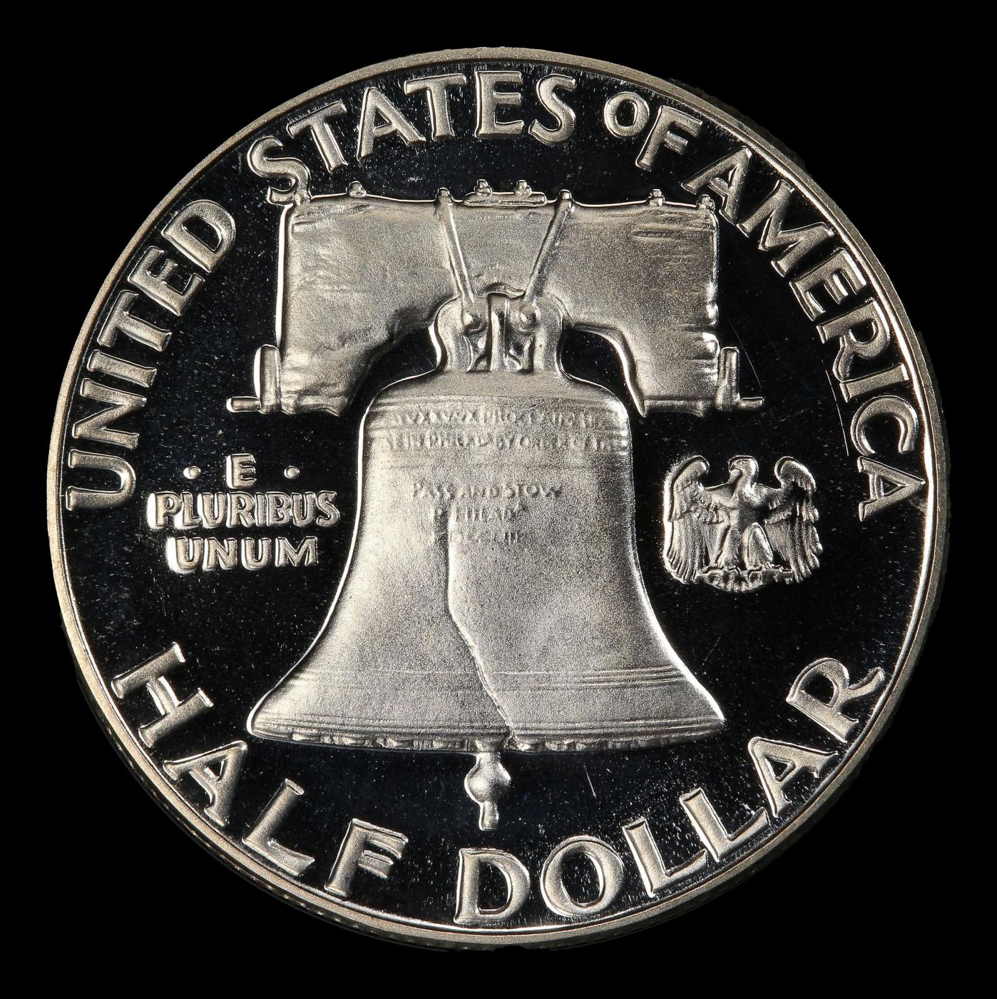 1954 Proof Franklin Half Dollar Near Top Pop! 50c pr68+ DCAM SEGS