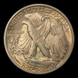 1940-s Walking Liberty Half Dollar TOP POP! 50c ms67+ SEGS