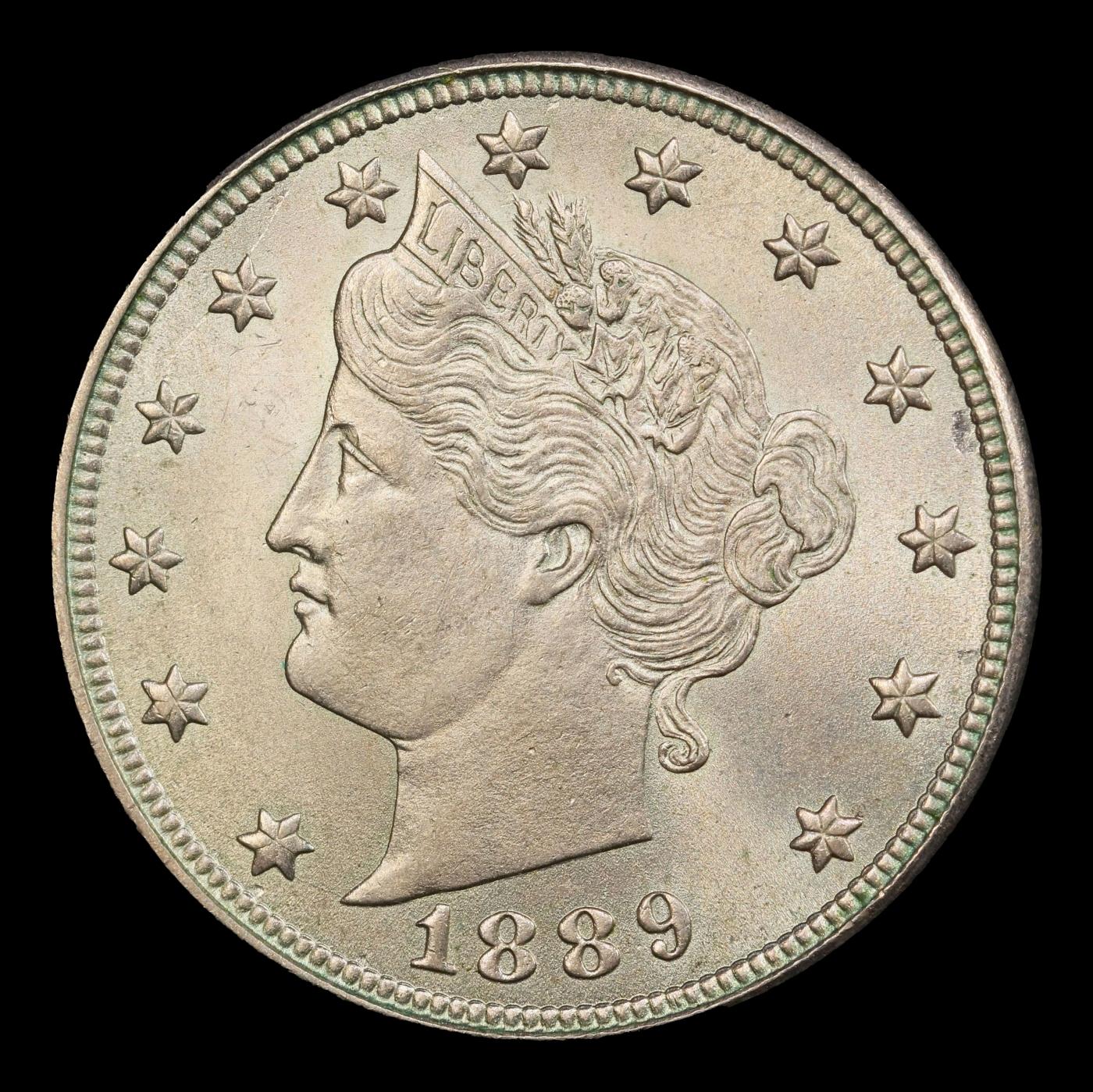 1889 Liberty Nickel TOP POP! 5c ms67+ SEGS