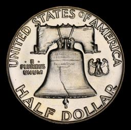 1954 Proof Franklin Half Dollar 50c pr68+ SEGS
