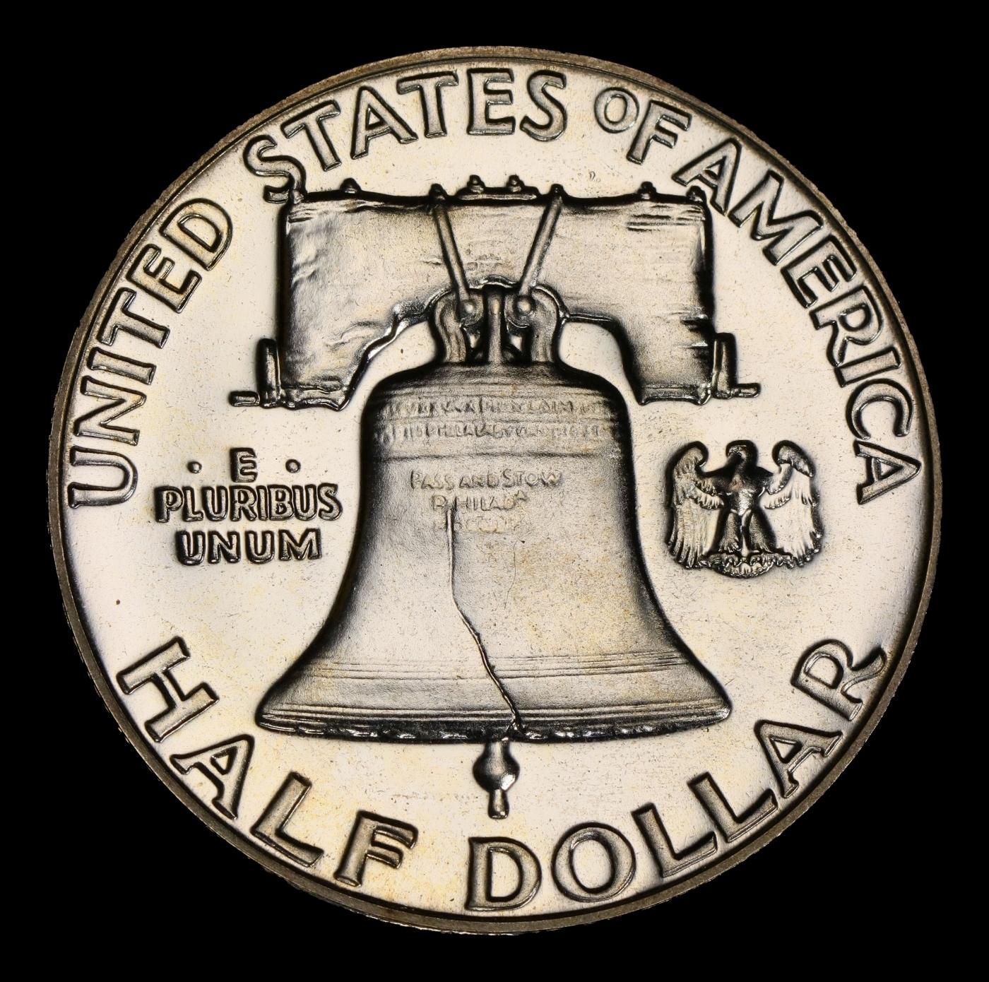 1954 Proof Franklin Half Dollar 50c pr68+ SEGS