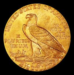 1925-d Gold Indian Quarter Eagle $2 1/2 ms65+ SEGS