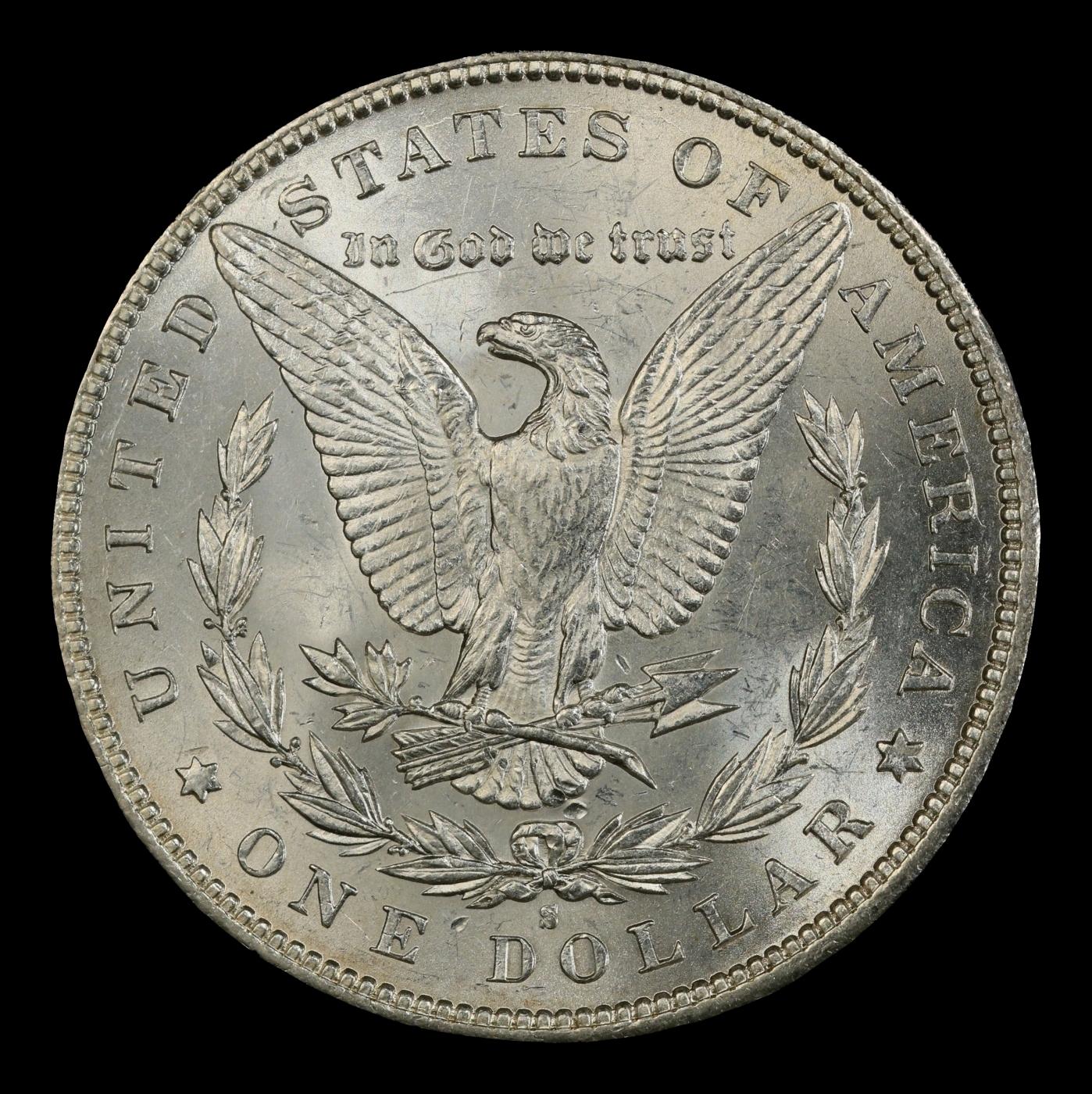 1898-s Morgan Dollar $1 ms63+ SEGS