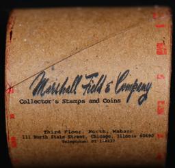 CIO- Rare Morgan UNC MARSHALL FIELDS 10 $1 Roll RED Level