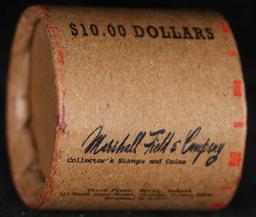 CIO- Rare Morgan UNC MARSHALL FIELDS 10 $1 Roll RED Level