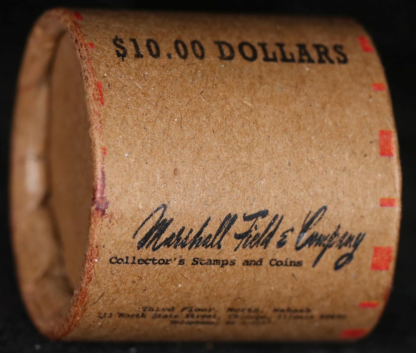 CIO- Rare Morgan UNC MARSHALL FIELDS 10 $1 Roll RED Level