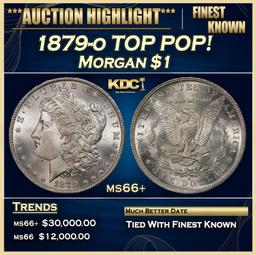 1879-o Morgan Dollar TOP POP! $1 ms66+ SEGS