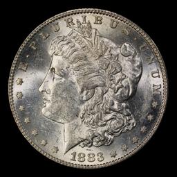 1883-s Morgan Dollar $1 ms62+ USCG