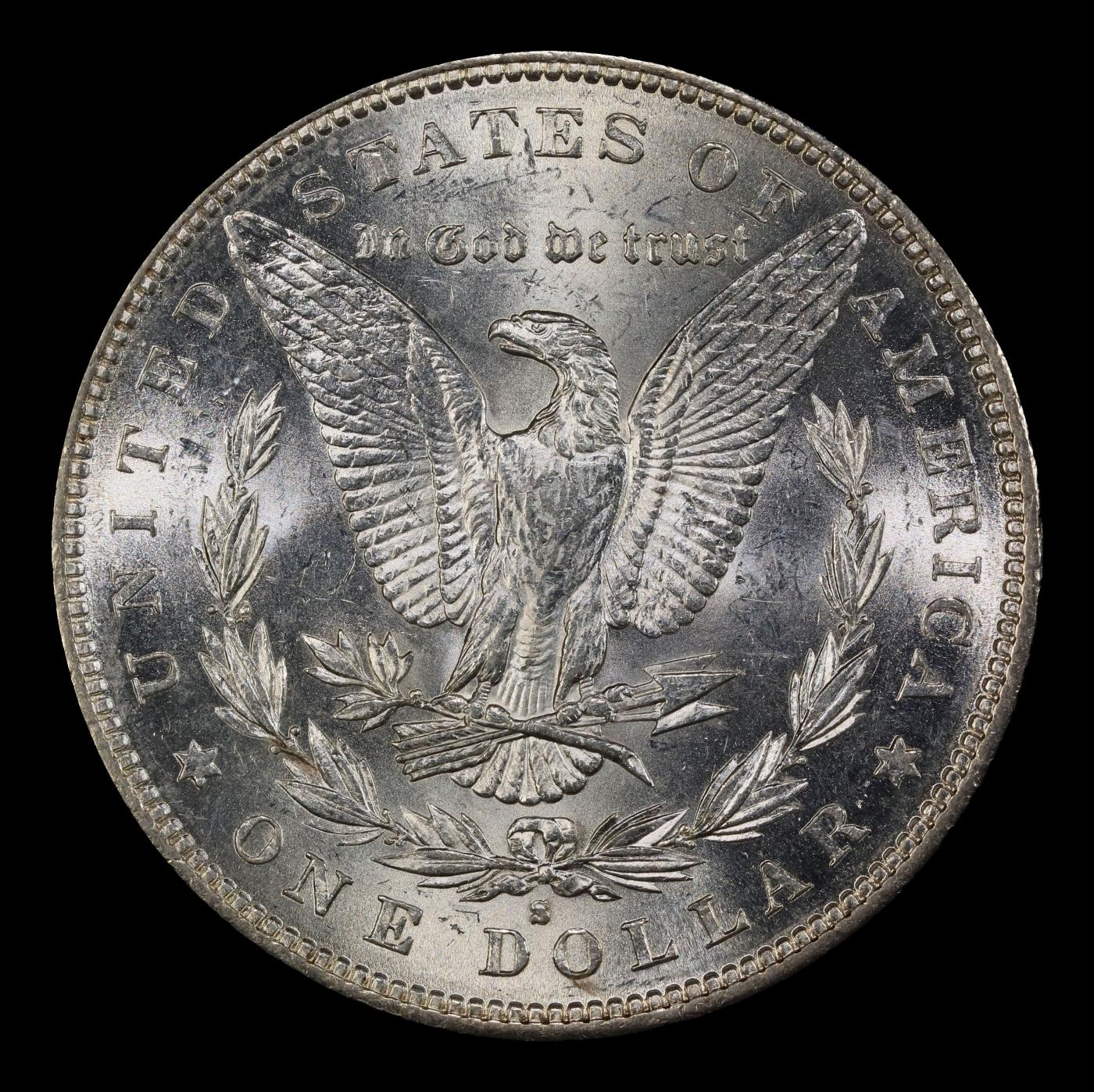 1883-s Morgan Dollar $1 ms62+ USCG