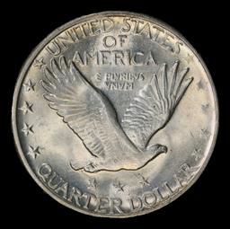 1926-d Standing Liberty Quarter 25c ms66+ SEGS