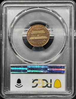 PCGS 1976-s Proof Lincoln Cent Colorfully Toned 1c pr67 rb PCGS