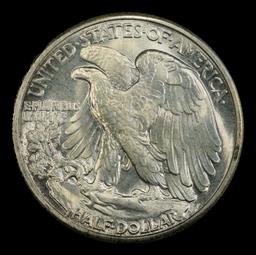 1941-p Walking Liberty Half Dollar 50c Grades ms65+