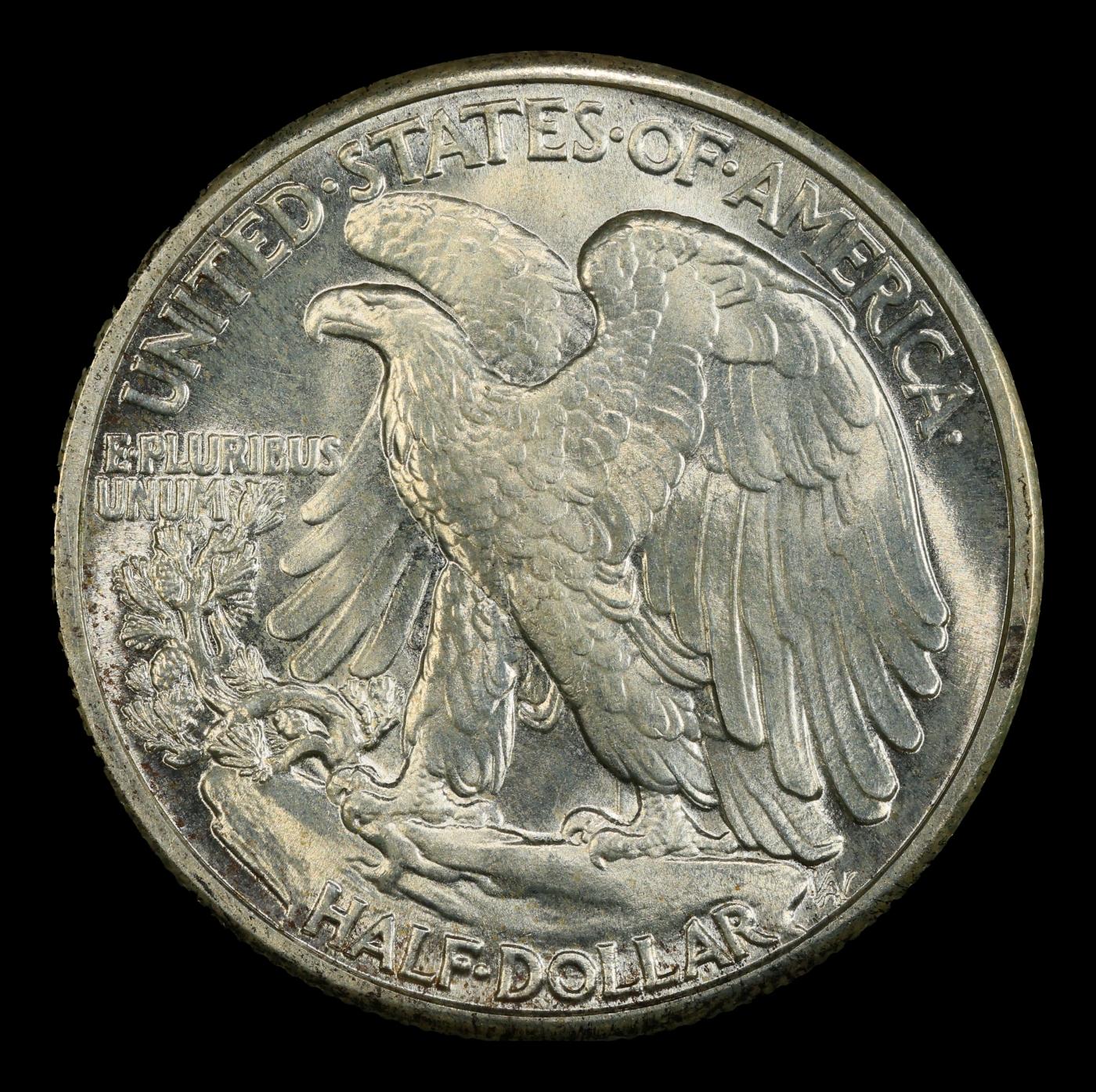 1941-p Walking Liberty Half Dollar 50c Grades ms65+