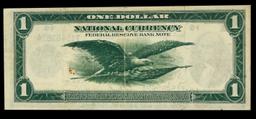1918 $1 National Currency "Flying Eagle" Federal Reserve Bank of Minneapolis, MN Grades vf++ FR-735