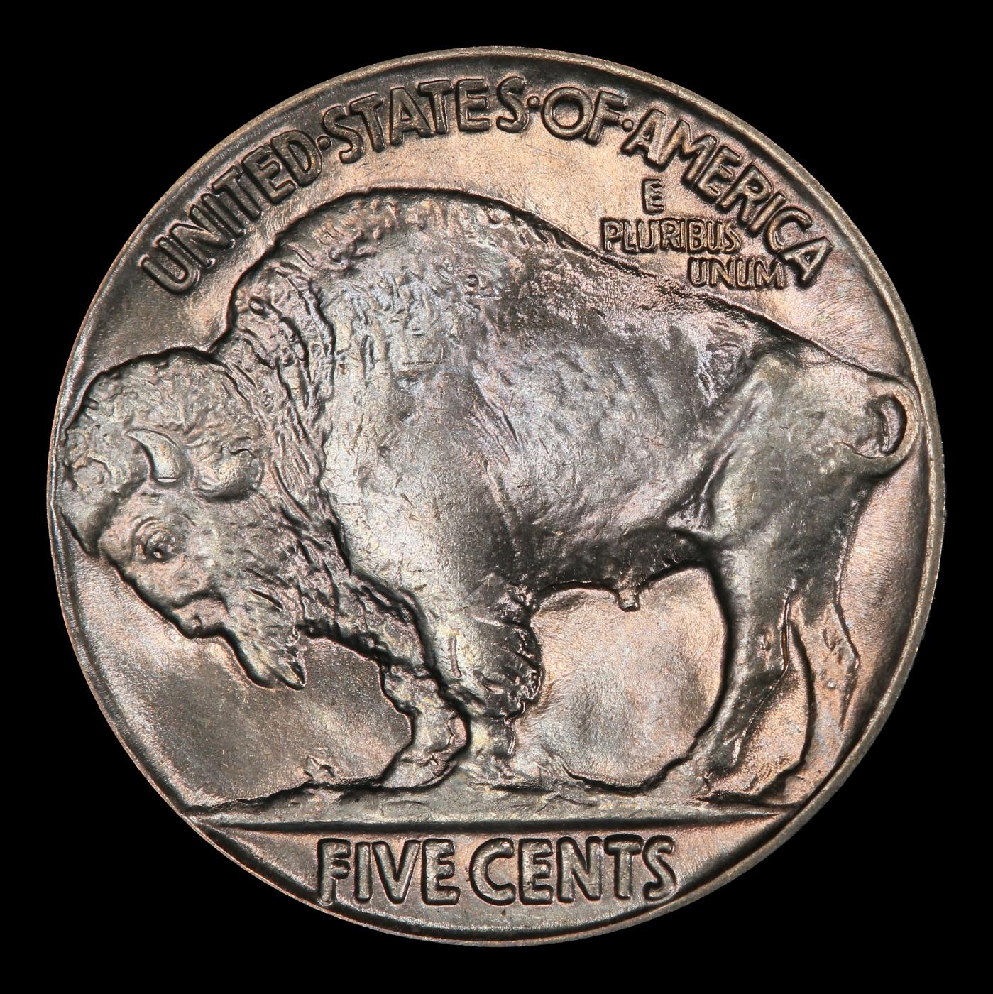 1928-p Buffalo Nickel 5c Grades ms66