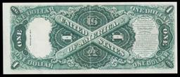 1917 $1 Large Size Legal Tender Note Grades Select AU Signatures Elliott/White